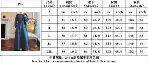 中国广东服装制造商OEM/ODM批发条纹提花宽松尺寸日用穆斯林abaya带布带
