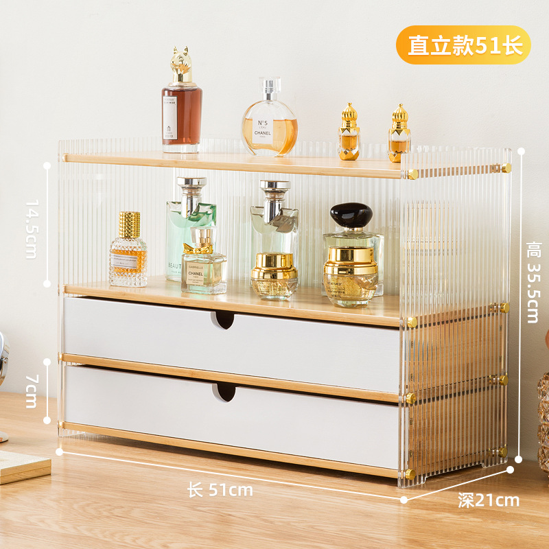 Original color, 51cm long double drawer (upright style)
