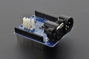 DMX-Erweiterungs karte für Arduino-kompatiblen MAXIM-MAX485-Chip zur Erweiterung der Funktion des Master-Slave-DMX-Geräts von Arduino