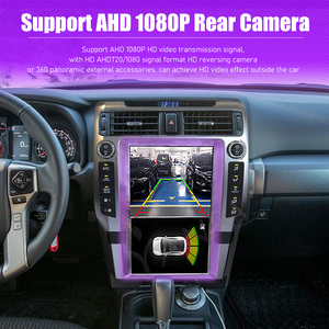 256GB AndroidタッチスクリーンマルチメディアプレーヤーステレオGPSナビゲーションワイヤレスCarplayカーラジオトヨタ4ランナー用2010-2023 - Product Image 3