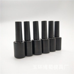 Yiwu đóng gói nhà máy nhà máy trực tiếp 10 ml <span class=keywords><strong>CND</strong></span> nhựa rỗng nhỏ sơn móng tay chai với bàn chải và cap - Product Image 4