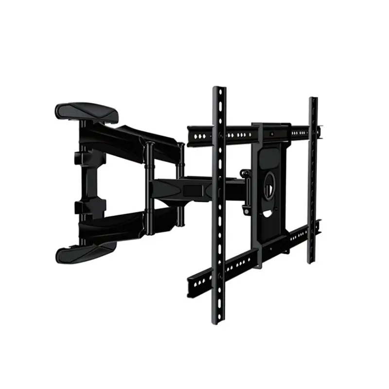 hidden floating wall shelf bracket best price 100x100~600x400mm black mobile tv stand load capacity 45.5kg/100lbs