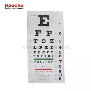 High Quality PVC Ophthalmic Vision <strong>Comparison</strong> Table New Design Pocket Eye Chart for <strong>Test</strong> - Product Image 5