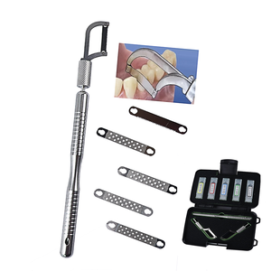 Yeni varış diş İnterproksimal emaye taşlama yüce kiti ortodonti ağız bakımı aletleri için manuel diş Deglazing araçları - Product Image 1