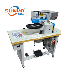 Leather Microcomputer Leather Automatic Gluing &amp; Folding Machine <strong>Computer</strong> <strong>Numerical</strong> <strong>Control</strong> Leather Bag Edge Banding Machine - Product Image 3