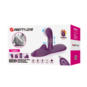 Pretty aşk USB şarj uzaktan kumanda 5 sallama ayarı ve 5 titreşim ayarı topu hareketli ısıtma seks oyuncakları kadın için - Product Image 6