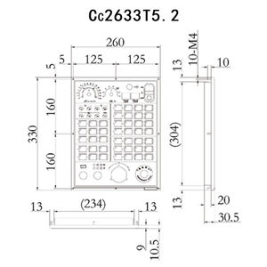K2000TFi-D KND KSSB Servo otobüs torna ve dönüş freze bileşik tipi CNC kontrolör - Product Image 4