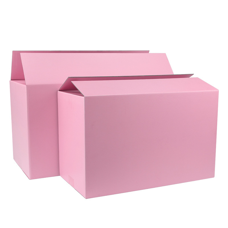 scatole di imballaggio rosa