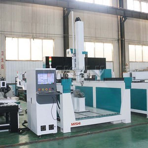 High Speed EPS Foam <strong>CNC</strong> <strong>Router</strong> <strong>1212</strong> Foam <strong>3D</strong> Moulding <strong>CNC</strong> 4 Axis <strong>Router</strong> Machine 1200*1200mm for Sculpture Making