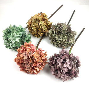 婚礼装饰绣球花高品质单紫色绣球花带茎绣球花 - Product Image 2