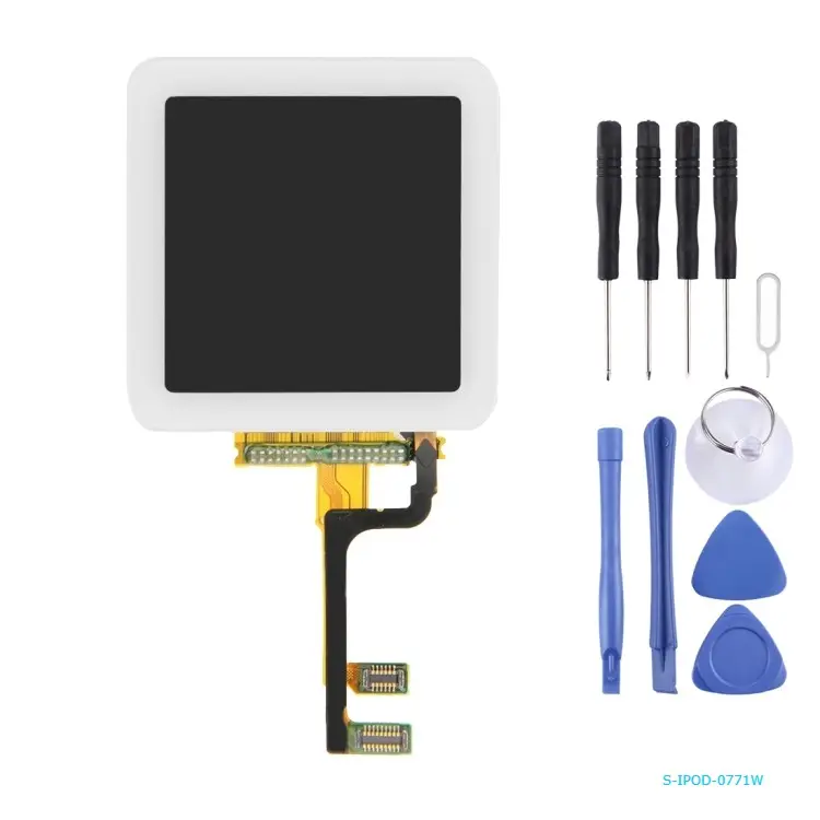 Parti di riparazione all'ingrosso originali Display LCD OEM per iPod Nano 6 LCD con digitalizzatore grado di assemblaggio testato uno per uno