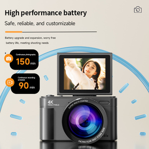 WiFi <strong>CCD</strong> <strong>Camera</strong> 2025 2.8&quot; Flip HD Screen Built-in Mirror 8MP Sensor Zoom <strong>Best</strong> for Beginner Photography Gift Factory Sale - Product Image 6