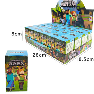 Bán Buôn Hot Bán Hành Động Con Số Thế Giới của Tôi Pixel Búp Bê Bộ Sưu Tập Keychain Bí Ẩn Hộp - Product Image 5