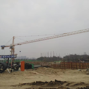56 M Arm Length <strong>Used</strong> Tower <strong>Crane</strong> with Motor for Construction Engineering for Tall Building and Bridge Engineering - Product Image 1