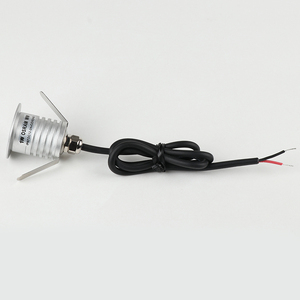 Işık daire ışın 2700 ~ 6500K RGB 1W IP67 LED Inground ışık 12V 24V LED güverte bahçe Buried gömülü Mini yeraltı ışık - Product Image 6