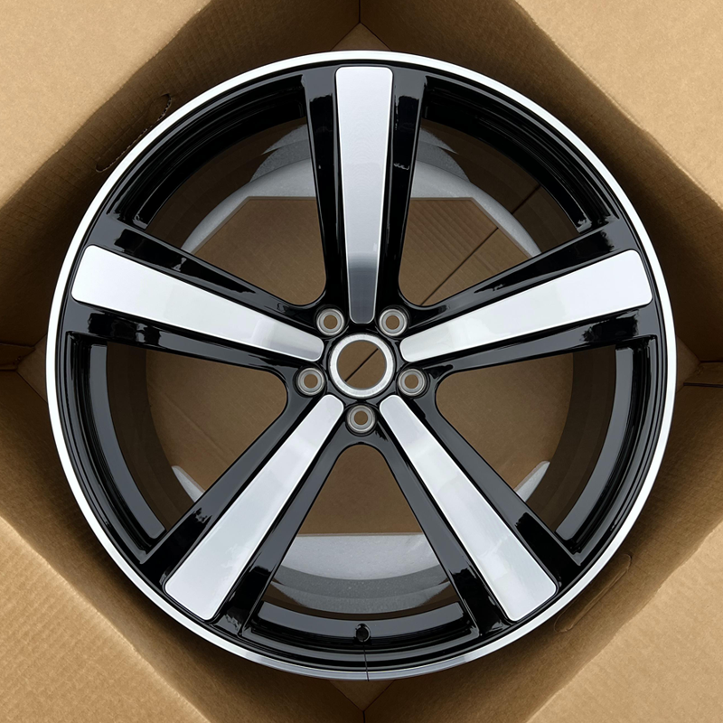 Black Machined Face