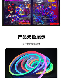 24V thông minh ma thuật địa chỉ tm1914 IC Neon IP65 linh hoạt <span class=keywords><strong>RGB</strong></span> 5050 Giấc Mơ Màu tira Luces Silicone Đèn <span class=keywords><strong>LED</strong></span> chiếu sáng dải - Product Image 3