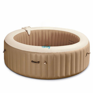 Modelo 2-4 pessoas garantia original comprar 5 obter 3 venda quente livre jato de ar massagem inflável led banheira quente/