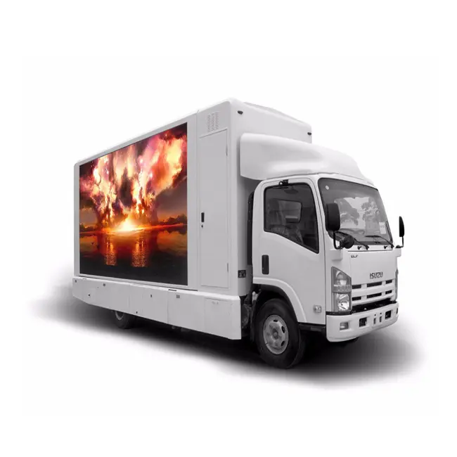 Shenzhen manufactory mobile truck Large Advertising LED Display Screens/Custom Ads Screens LED Video Wall