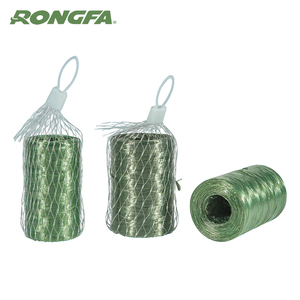 Cuerda de rafia verde de polipropileno sintético biodegradable Cuerda de rafia de película plana PP Cuerda de rafia de plástico Cuerda de rafia - Product Image 2