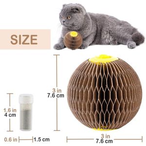 Wholesale Best Selling <strong>Cat</strong> Toy <strong>Catnip</strong> Refillable Scratcher Ball <strong>Catnip</strong> Ball Toy for <strong>Cats</strong> - Product Image 2