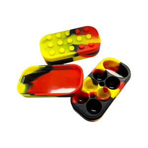 批发硅胶容器不粘罐储物盒定制硅橡胶容器 - Product Image 1