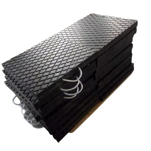 Anti-impact Crane Outrigger Pad UHMWPE Material Outrigger Pad with Rope Handle for Automobile