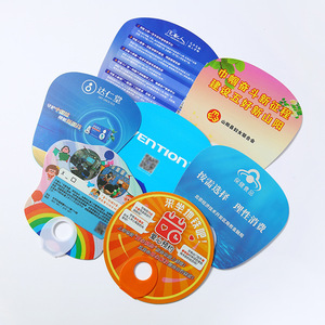 定制标志印刷廉价塑料pp迷你手扇促销礼品 - Product Image 5