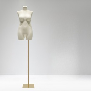 加大码胖白模特道具女halflon桌橱窗展示女店模特展示架全身