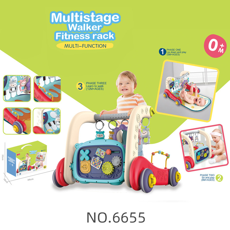 6655 2-in-1 Baby Walker/Gym Mirror Model