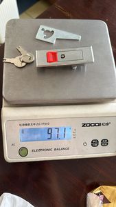 MS603-2トップ製品赤いプッシュボタンキャビネットロック、モーターボックスと地下鉄用のキー付き - Product Image 6