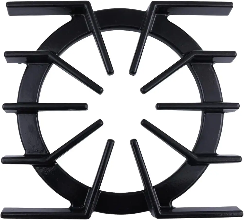 PA060037 PA060024 Range/Oven/Stove Burner Spider Grate Compatible With Viking Gas Cooking Ranges - Shiny Black