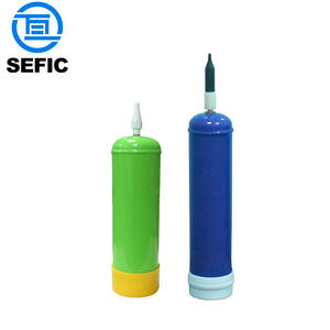 Xách tay tinh khiết 99.99% nhỏ 110bar 0.95L/2.2L/3.3L dùng một lần Helium Tank cho bóng bay cho lễ hội Đảng - Product Image 1