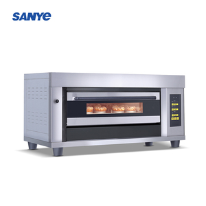 Nướng thiết bị thép không gỉ thương mại Lò nướng điện bánh Pizza nướng boong lò Lò nướng điện - Product Image 3