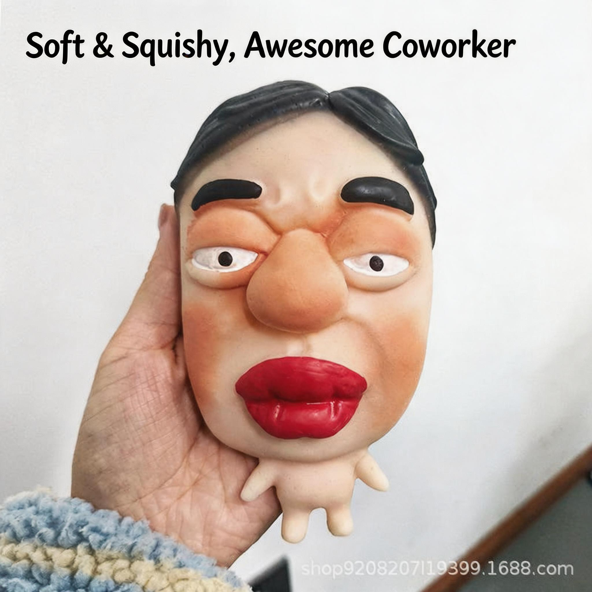 Colleagues Big Red Lips