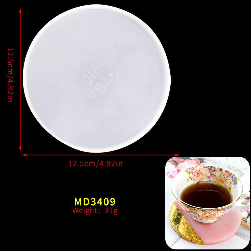 MD3409 Stampo per sottobicchieri bianco