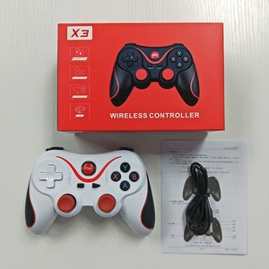 Hot Sell BT Wireless Joystick T3 X3 Mobile Game Gamepad <strong>Controller</strong> for Android Smartphone, Tablet PC, TV Set