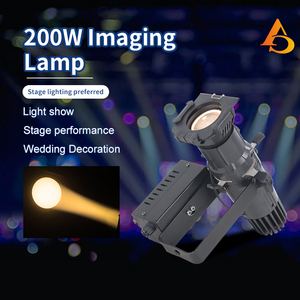 Yüksek kalite toptan mini görüntüleme ışığı 30W profil led tiyatro ışık DMX512 profil sahne ışıkları - Product Image 2