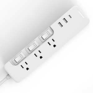 2025新产品PD 32w USB c交流插座多端口台式充电站插座，适用于Ipad Iphone 16 15开关 - Product Image 1