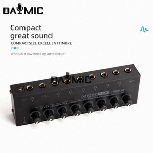 Factory 8 Channels Headphone Amplifier 12V Stereo Monitor Headphone Amplifier <strong>1</strong> <strong>Input</strong> 8 <strong>Output</strong>