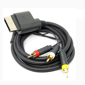 X6ft için 6FT optik çıkış ile 360 HD VGA ses kablosu bileşeni x360 için kompozit kordon AV kablosu - Product Image 2