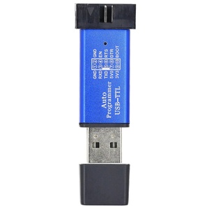 MCU STC 51 microcontrollore Downloader programmatore automatico/3.3V 5V universale/doppia tensione USB a TTL cavo di DownLoad