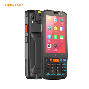 เครื่องสแกนบาร์โค้ด4G KP36แอนดรอยด์ PDA พร้อมคีย์บอร์ดเต็มรูปแบบ NFC WiFi globemobile - Product Image 1