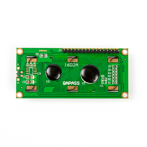LCD1602 1602 modulo Controller Display LCD a 16x2 caratteri retroilluminazione blu con intestazione Pin di saldatura - Product Image 6