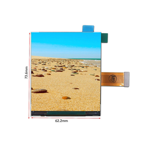 Módulo LCD cuadrado de 3,5 pulgadas 1440*1600 de alta resolución Tft LCD 2K LCD con placa controladora MIPI de 24 pines opcional para AR VR - Product Image 1