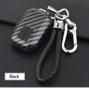 New Style Großhandels preis Remote Keyless ABS Silikon Kohle faser Schlüssel abdeckung Fall Shell 2/3 Tasten für Suzuki - Product Image 5