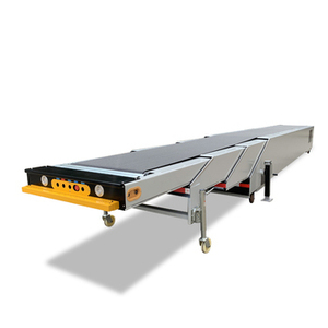 Transportador telescópico de plataforma de pie para trabajadores para una fácil carga y descarga - Product Image 1