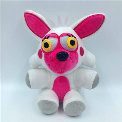 Piccola volpe bianca di 18 cm