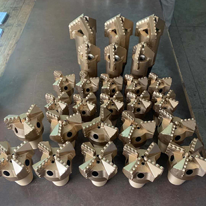 Para Kennametal API 3 1/2 pulgadas PDC Drag Bits 4-Blade Diamond Enhanced Oilfield Geothermal Core herramientas de perforación pozo de agua forjado