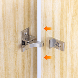 פליז מפלצית נעילה מתכת הצמד הסגר עבור רהיטים ארון רהיטי הזזה דלת המרפק דלת לתפוס - Product Image 1